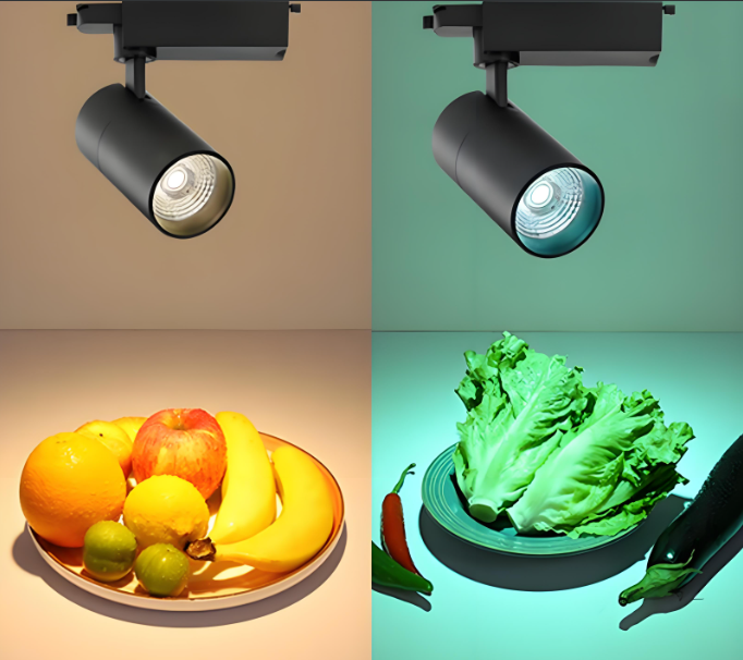 超市軌道射燈 案例2